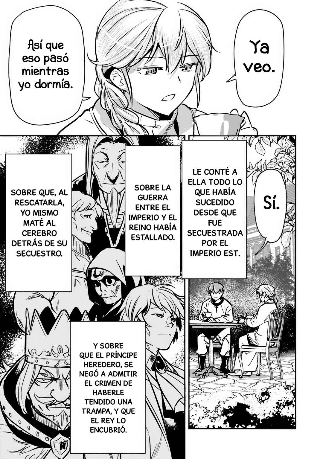 Chounin A wa Akuyaku Reijou o Doushitemo Sukuitai: Dobu to Sora to Koori no Himegimi Chapter 46.1 - Page 15