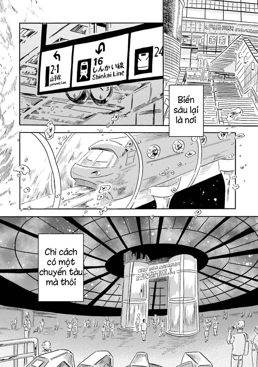 Magmell Shinkai Suizokukan Chapter 1 - Page 6