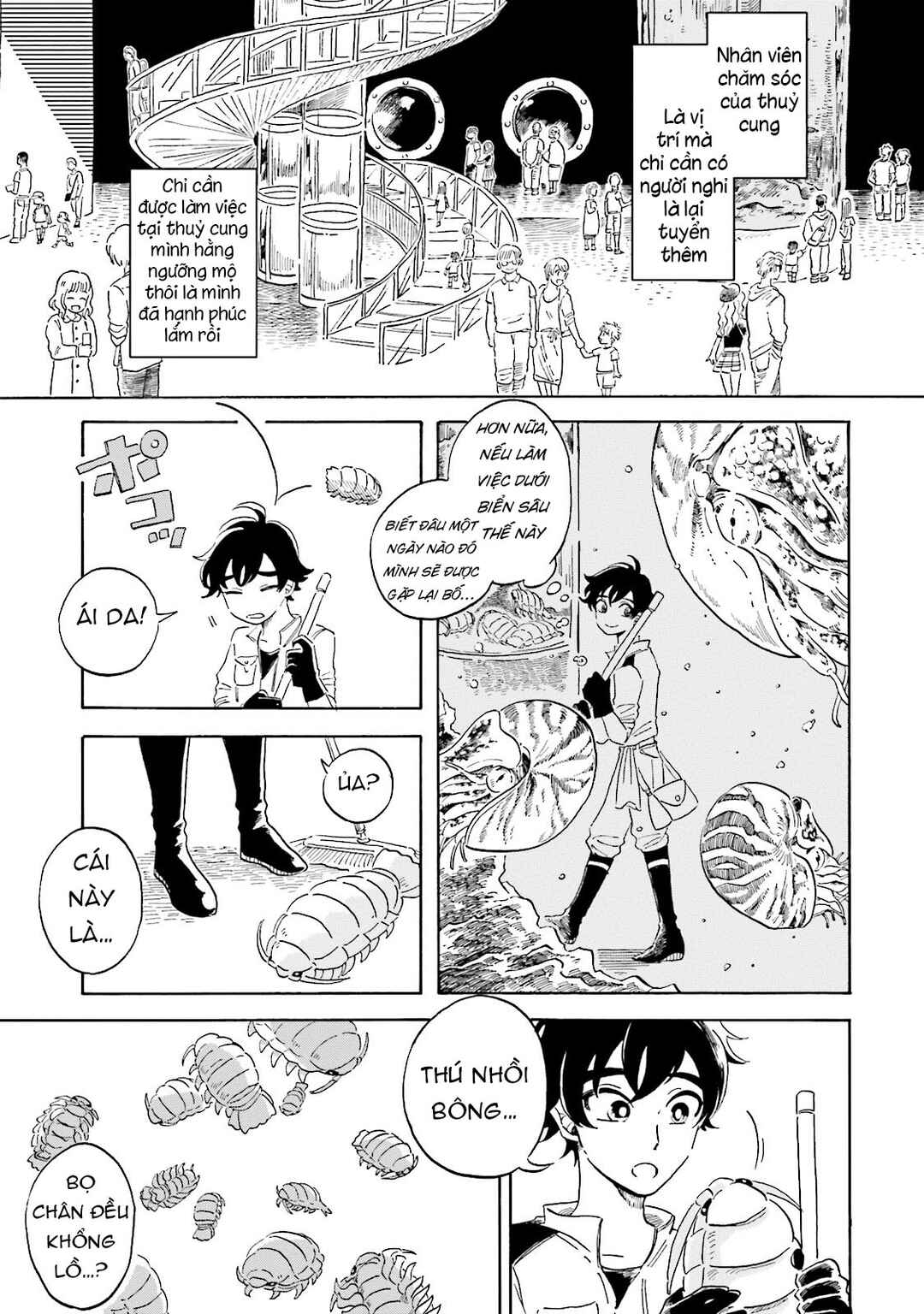Magmell Shinkai Suizokukan Chapter 1 - Page 9
