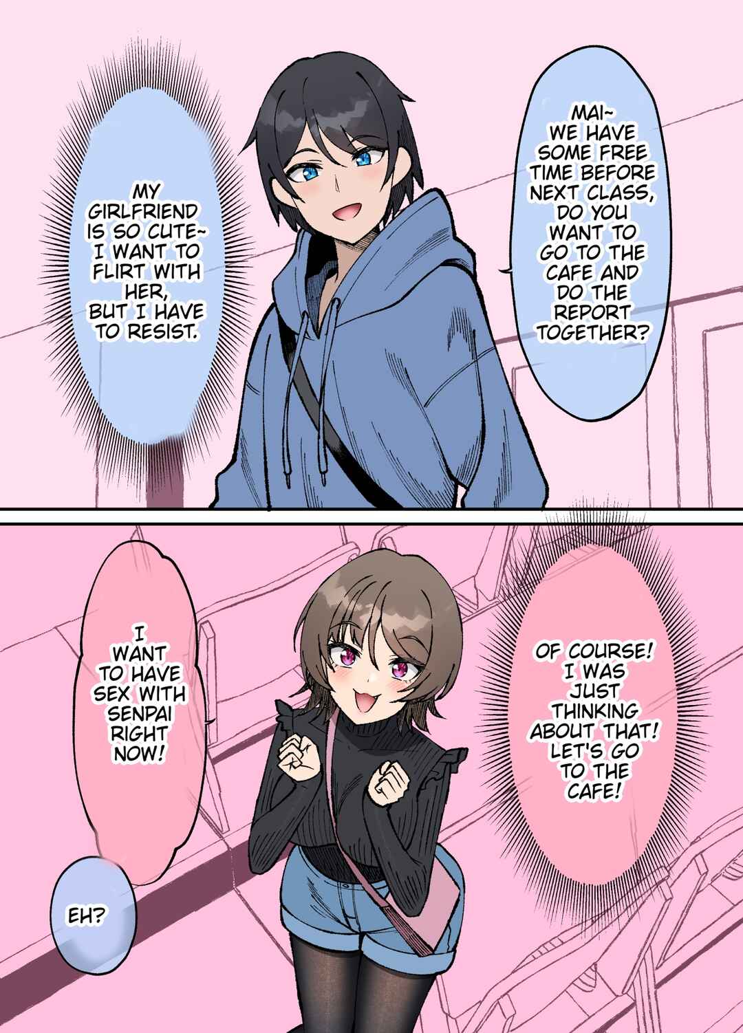 Kigahayai Daigaku no Kouhai Kanojo Chapter 43 - Page 1