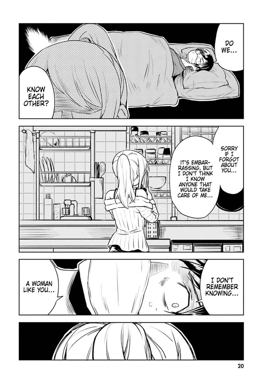 Hitorigurashi, Netsu o Dasu. Koi o Shiru. Chapter 1 - Page 19