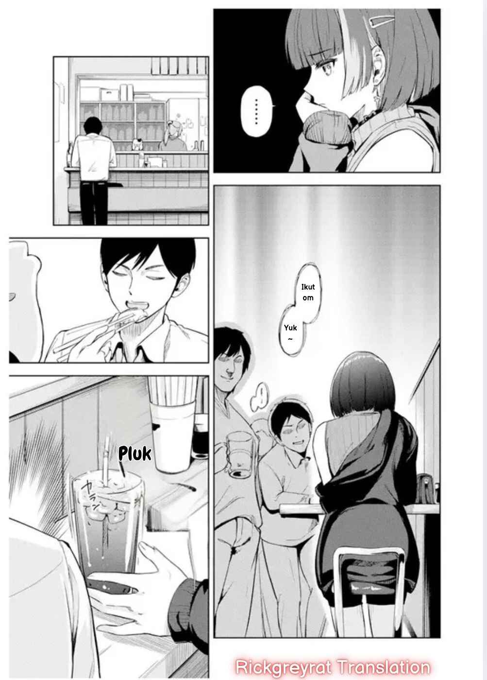 Tachinomi Izakaya de Kuudere Downer-kei Joshidaisei ga Tonari ni Kuru Hanashi Chapter 1 - Page 12
