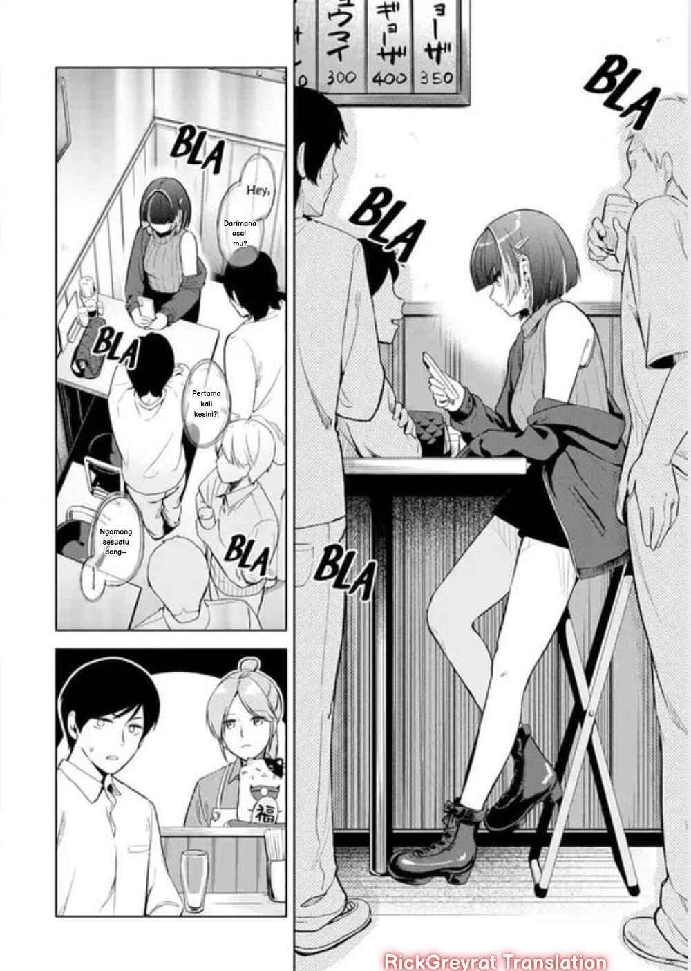 Tachinomi Izakaya de Kuudere Downer-kei Joshidaisei ga Tonari ni Kuru Hanashi Chapter 1 - Page 7