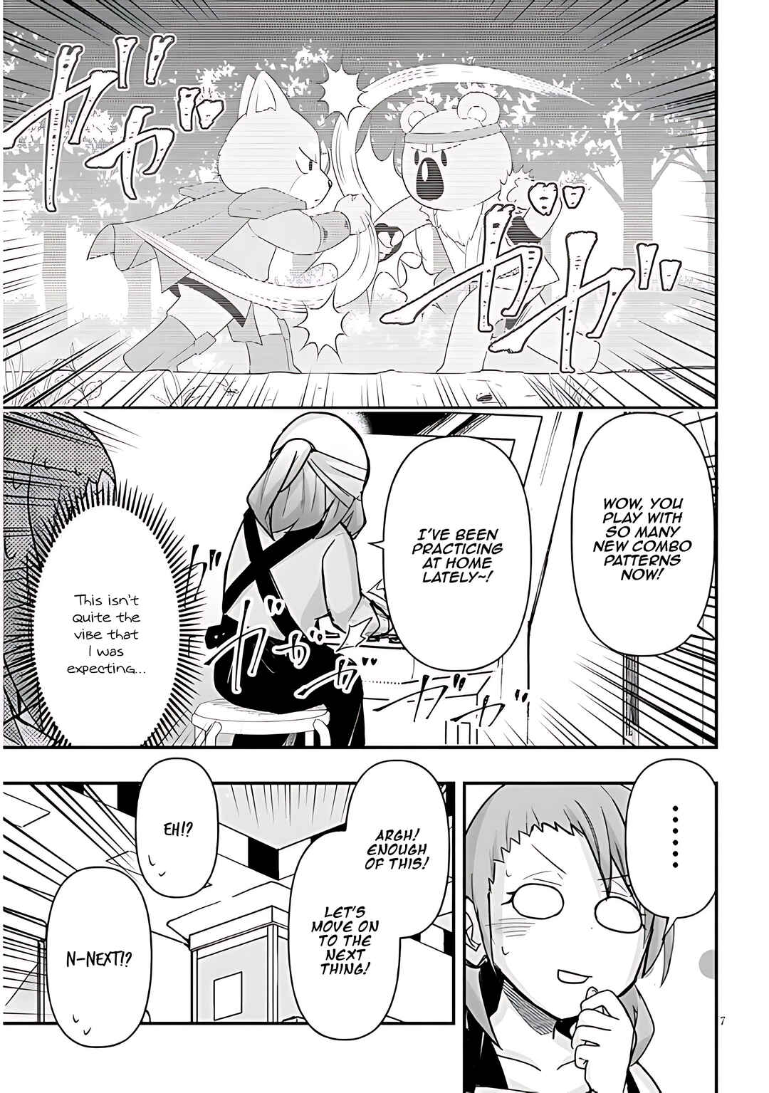 GaCen Shoujo to Ibunka Kouryuu Chapter 55 - Page 8