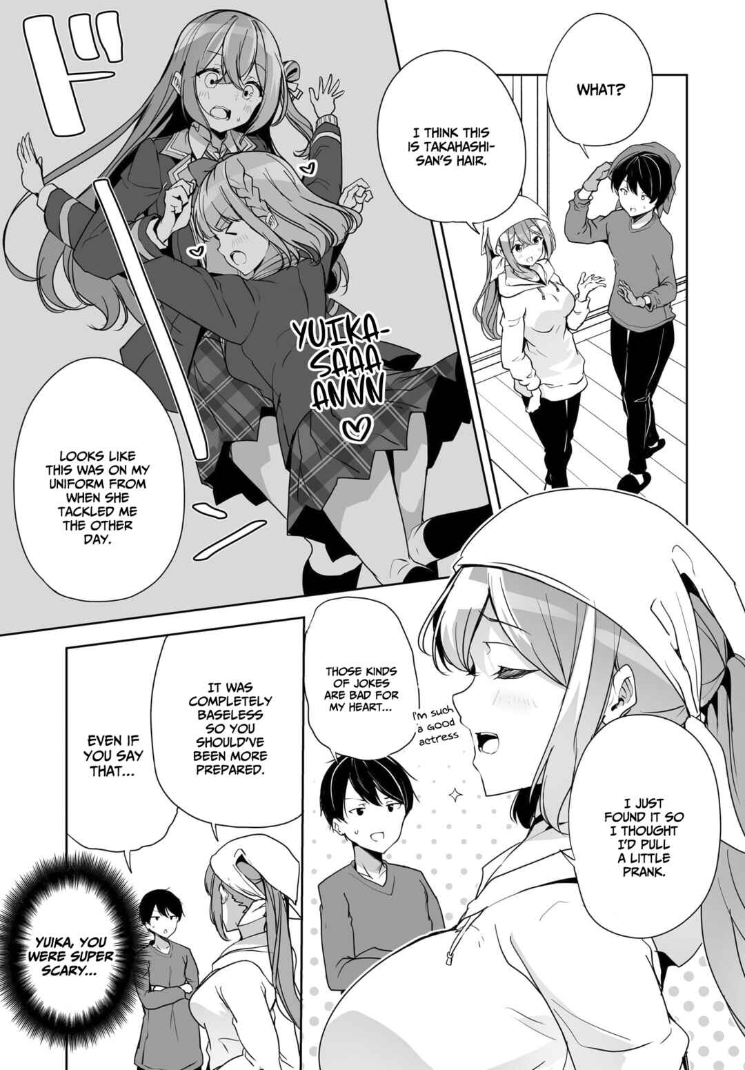 Danshi dato Omotteita Osananajimi tono Shinkon Seikatsu ga Umaku Ikisugiru Ken ni Tsuite Chapter 4 - Page 8