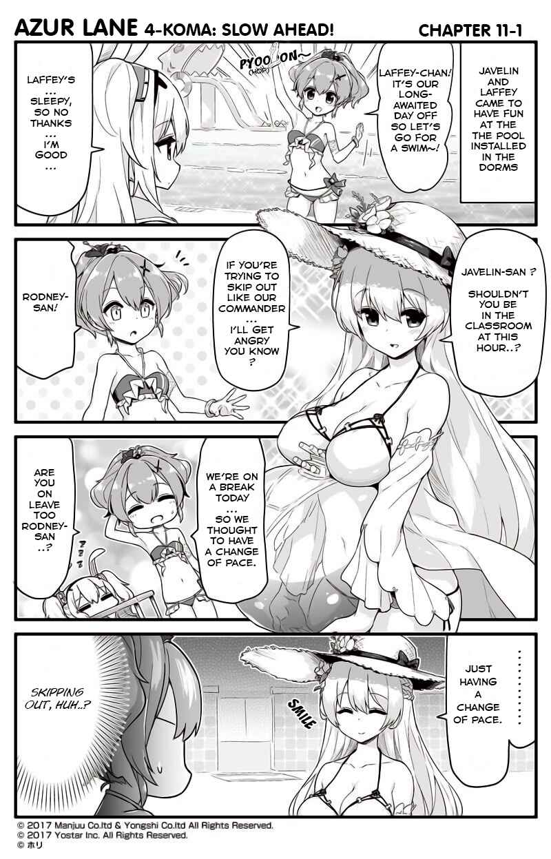 Azur Lane: Bisoku Zensin! Chapter 11 - Page 1