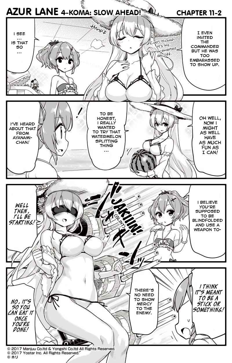 Azur Lane: Bisoku Zensin! Chapter 11 - Page 2