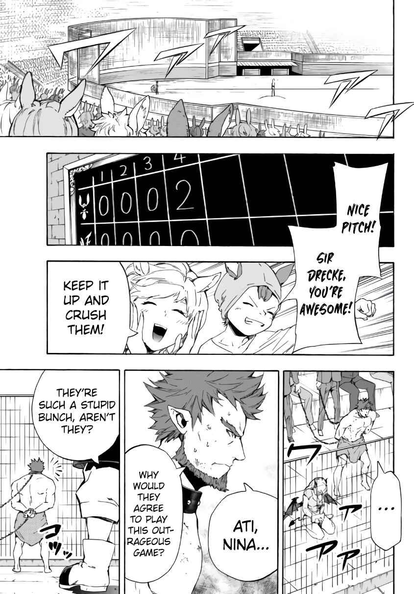 Yakyuu de Sensou suru Isekai de Choukoukoukyuu Ace ga Jakushou Kokka o Sukuu Youdesu Chapter 17.1 - Page 2
