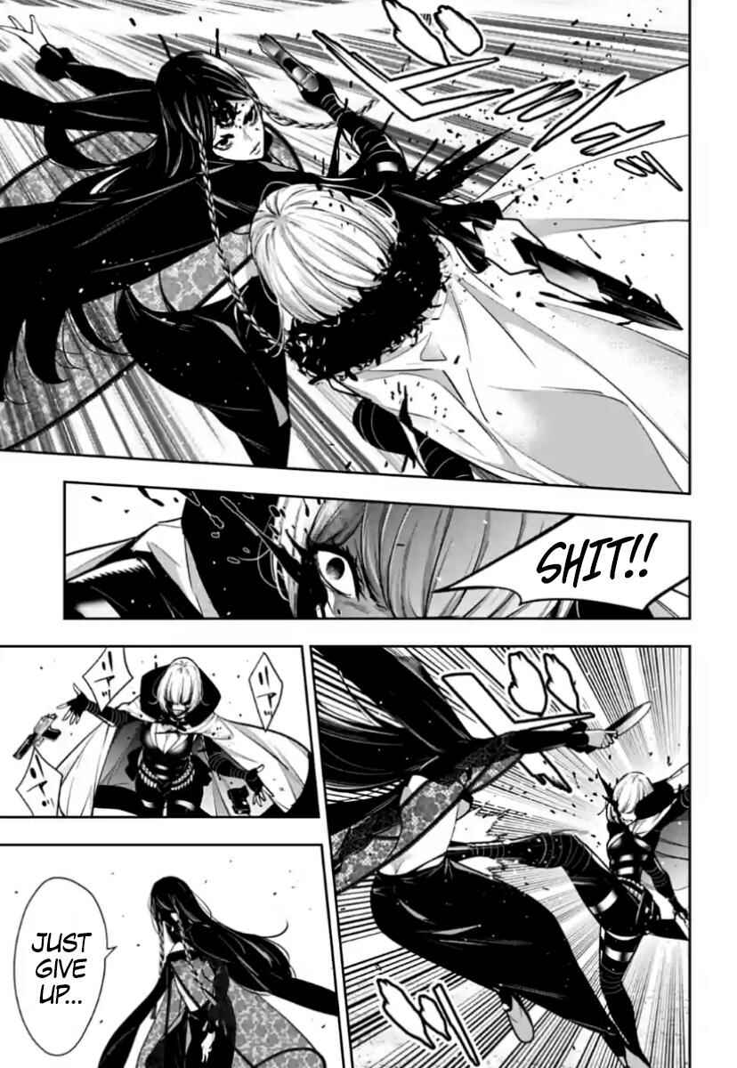 Majo Taisen - 32-nin no Isai no Majo wa Koroshiau Chapter 39 - Page 21