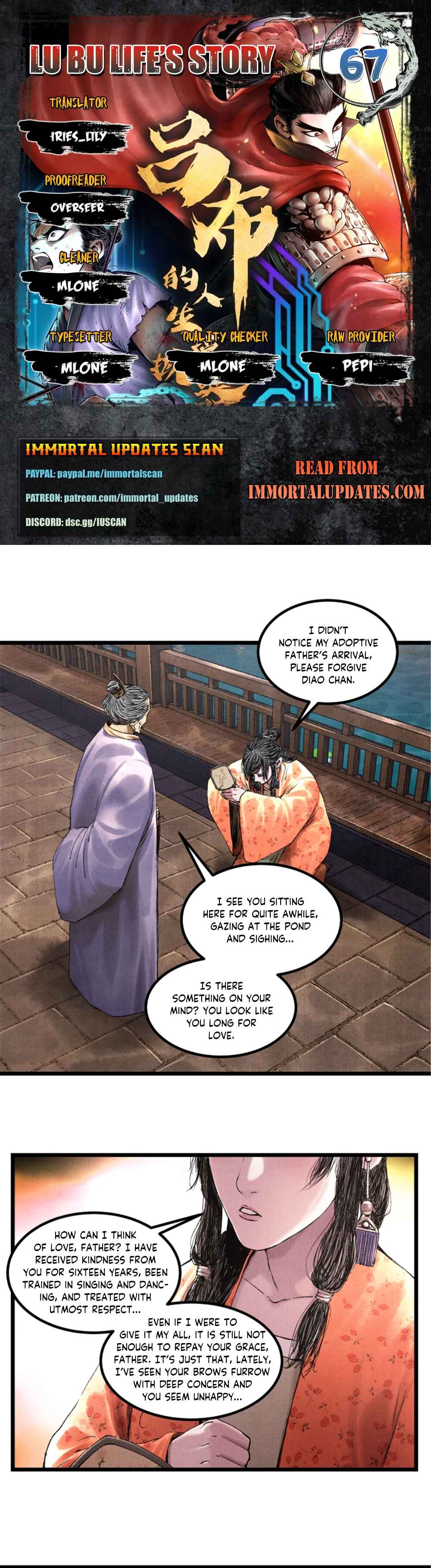 Lu Bu's Life Simulator Chapter 67 - Page 1
