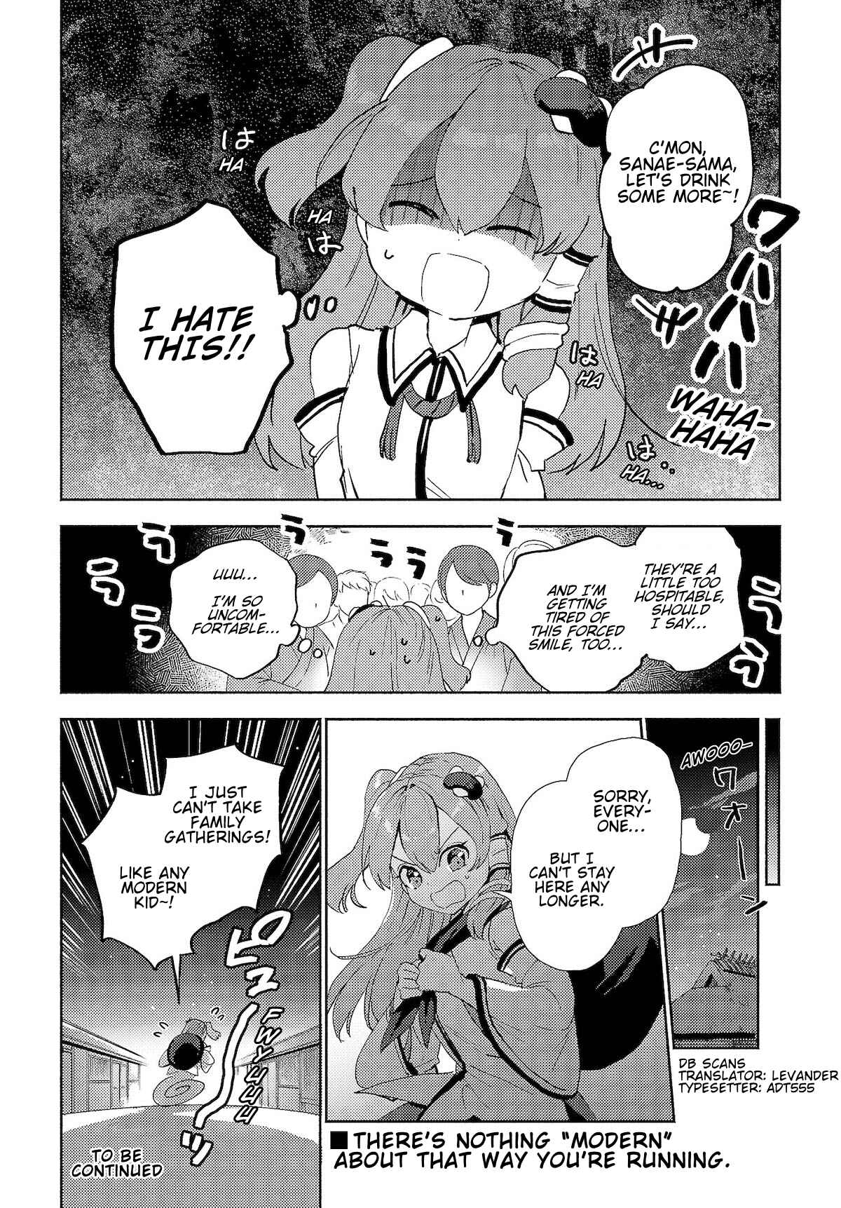 Touhou Project Niji Sousaku Series - Sanae-san wa Iedechuu! Chapter 6.1 - Page 8