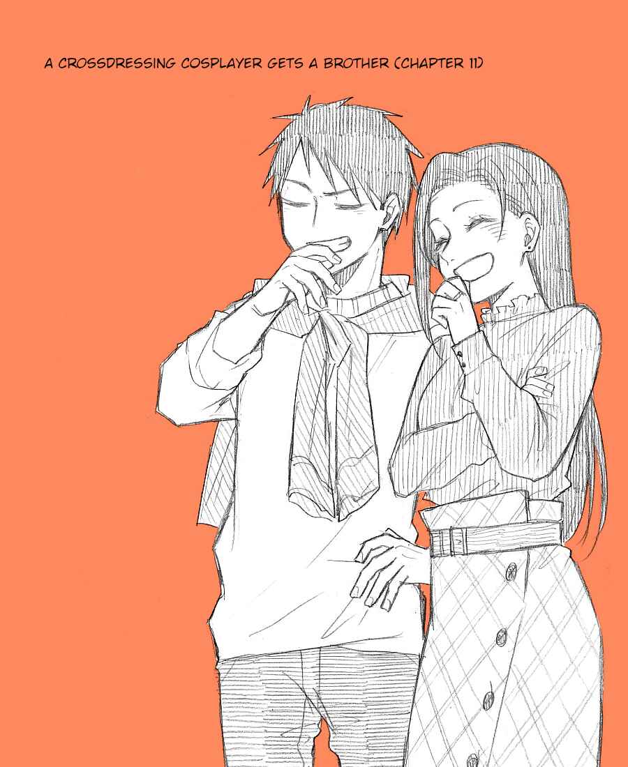Josou Cosplayer ni Otouto ga Dekiru Manga Chapter 11.1 - Page 1