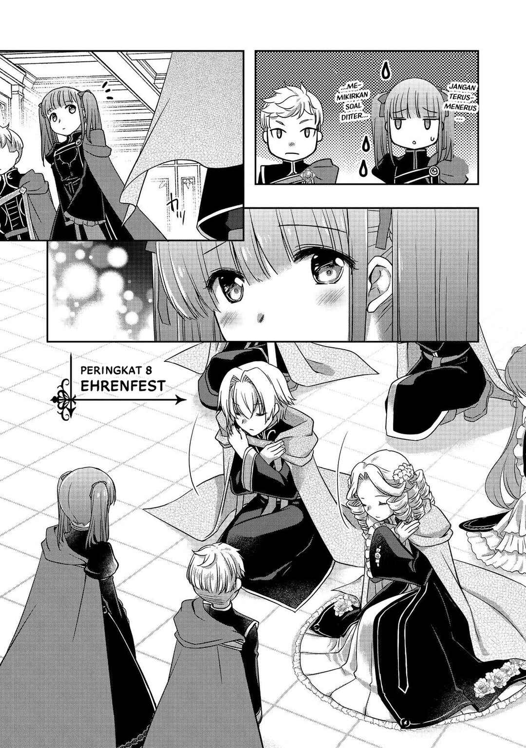 Honzuki no Gekokujou: Hannerōre no Kizoku-in Gonensei Ichi - Koishite Mitai O'hime-sama Chapter 5 - Page 15