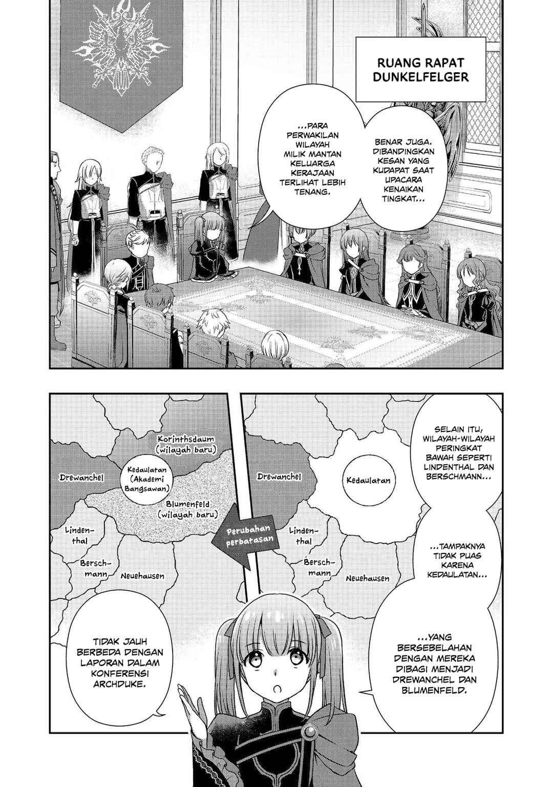 Honzuki no Gekokujou: Hannerōre no Kizoku-in Gonensei Ichi - Koishite Mitai O'hime-sama Chapter 5 - Page 21