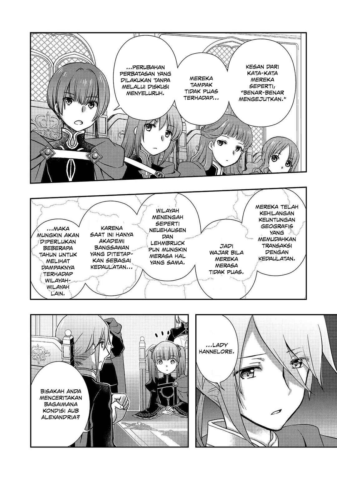 Honzuki no Gekokujou: Hannerōre no Kizoku-in Gonensei Ichi - Koishite Mitai O'hime-sama Chapter 5 - Page 22