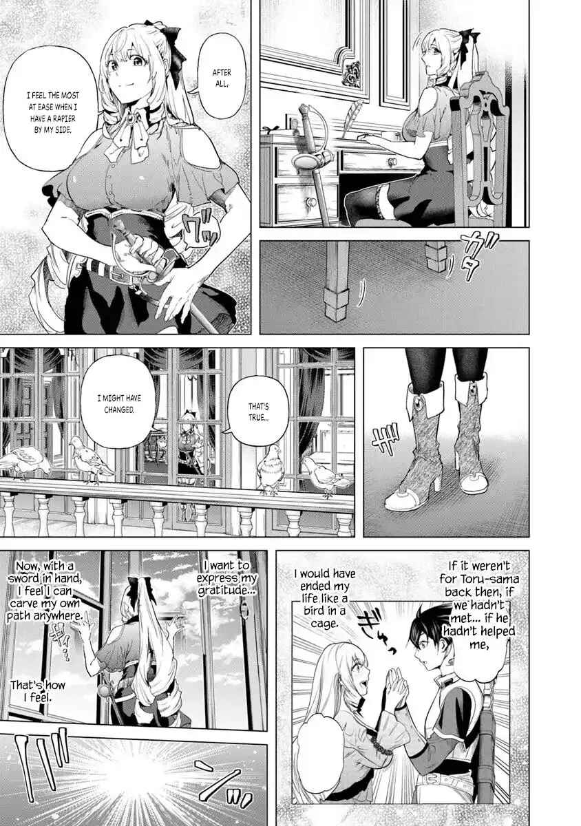 Keikenchi Chochiku de Nonbiri Shoushin Ryokou ~Yuusha to Koibito ni Tsuihou Sareta Senshi no Mujikaku Zamaa~ Chapter 31.5 - Page 13
