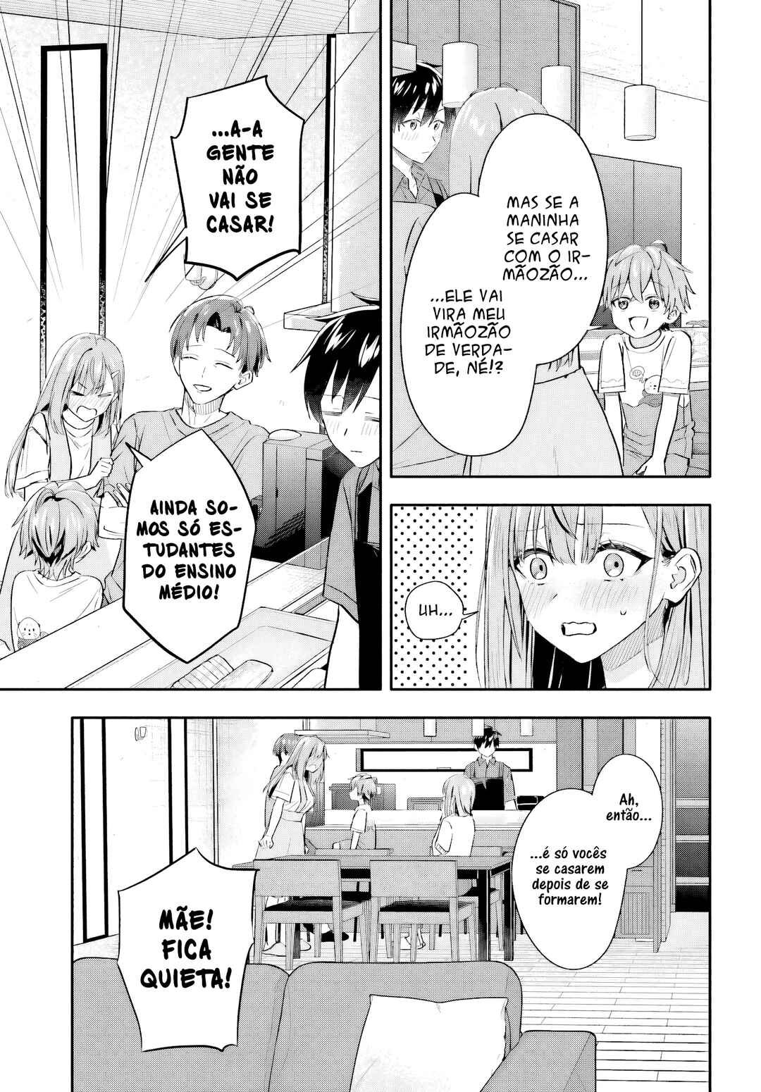 Kaji Daikou no Arubaito wo Hajimetara Gakuen Ichi no Bishoujo no Kazoku ni Kiniirarechaimashita. Chapter 10 - Page 14