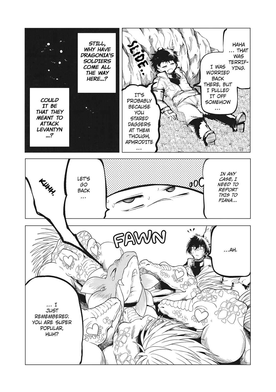 Kuni wo Owareta Ryuushi-san, Hirowareta Ringoku de Ukkari Musou Shite Shimau. ~Jakushou Kokka ga Tairiku Saikyou no Ryuu no Rakuen ni Naru made~ Chapter 8 - Page 25