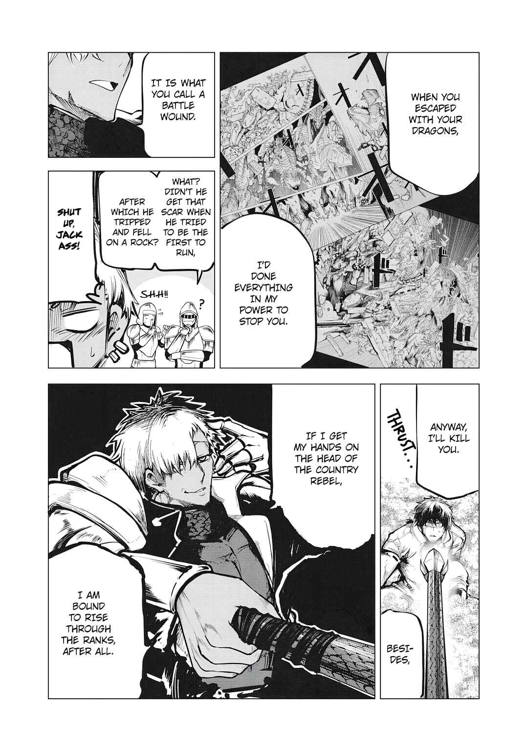 Kuni wo Owareta Ryuushi-san, Hirowareta Ringoku de Ukkari Musou Shite Shimau. ~Jakushou Kokka ga Tairiku Saikyou no Ryuu no Rakuen ni Naru made~ Chapter 8 - Page 8