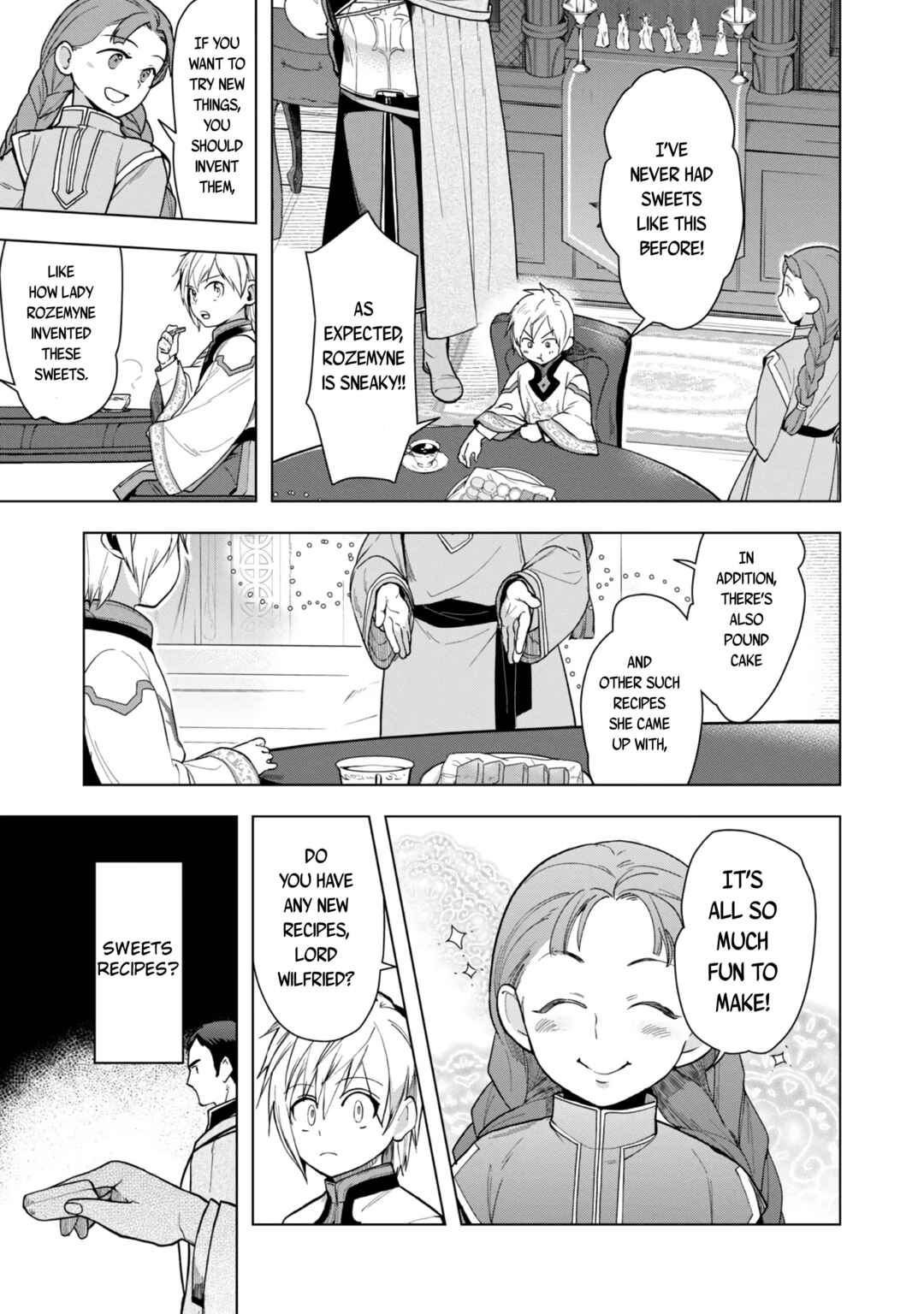 Honzuki no Gekokujou: Shisho ni Naru tame ni wa Shudan o Erandeiraremasen—Dai-3 Bu: Ryouchi ni Hon o Hirogeyou! Chapter 33 - Page 4