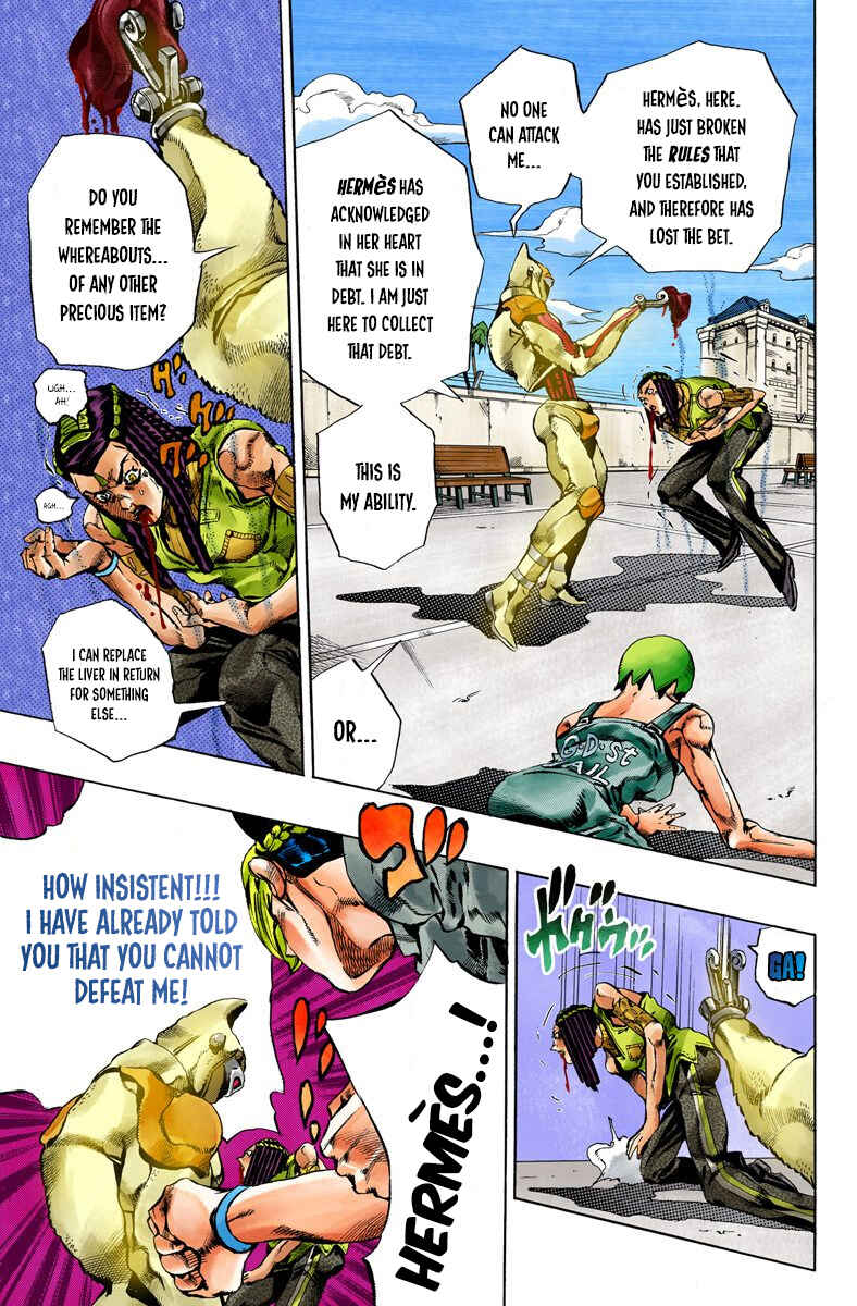 JoJo no Kimyou na Bouken: Part 6 - Stone Ocean Color-ban Chapter 37 - Page 5