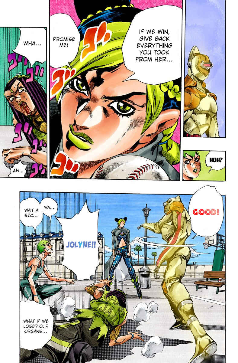JoJo no Kimyou na Bouken: Part 6 - Stone Ocean Color-ban Chapter 37 - Page 7