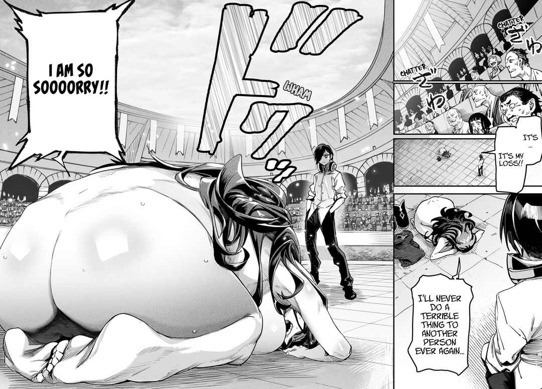 Tensei Coliseum: Saijaku Skill de Saikyou no Onna-tachi o Koryaku Shite Dorei Harem Tsukurimasu Chapter 2 - Page 38