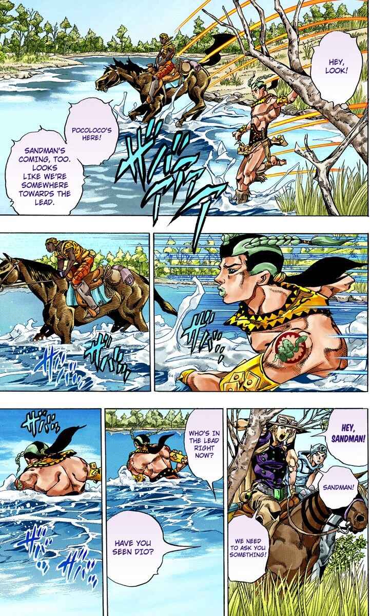 JoJo no Kimyou na Bouken: Part 7 - Steel Ball Run Color-ban Chapter 36 - Page 12
