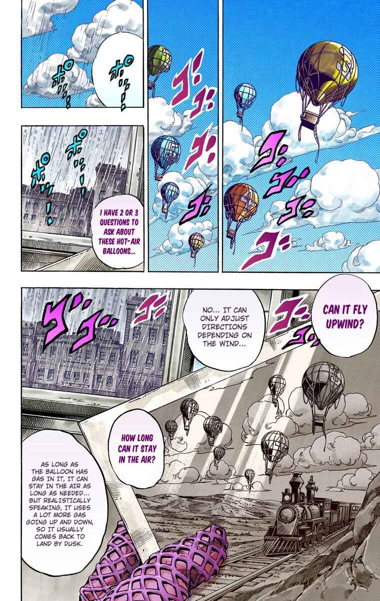 JoJo no Kimyou na Bouken: Part 7 - Steel Ball Run Color-ban Chapter 36 - Page 19