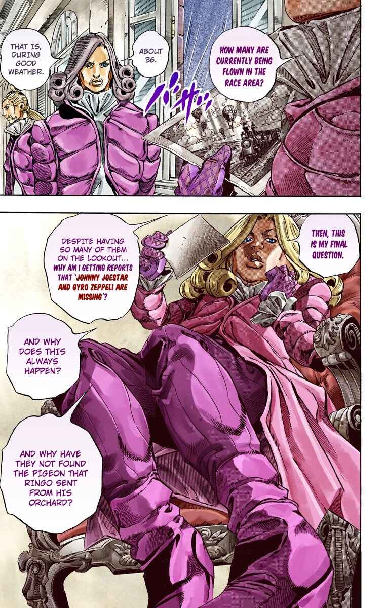JoJo no Kimyou na Bouken: Part 7 - Steel Ball Run Color-ban Chapter 36 - Page 20