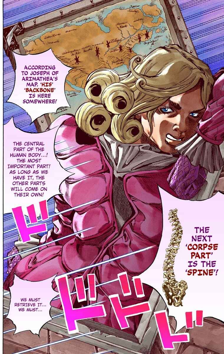 JoJo no Kimyou na Bouken: Part 7 - Steel Ball Run Color-ban Chapter 36 - Page 23