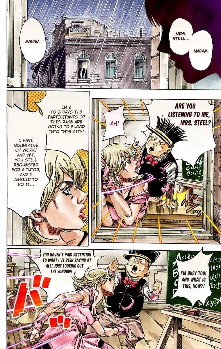 JoJo no Kimyou na Bouken: Part 7 - Steel Ball Run Color-ban Chapter 36 - Page 25