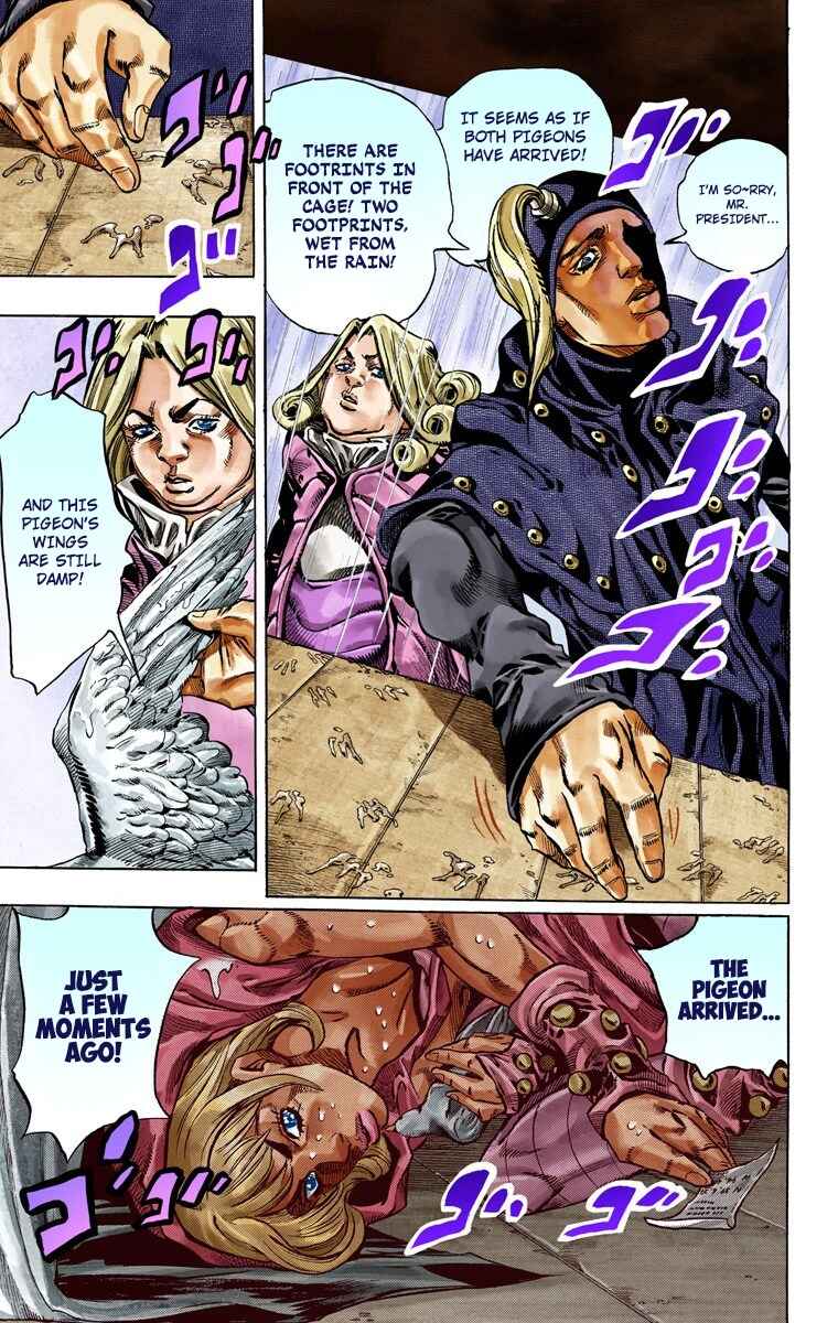 JoJo no Kimyou na Bouken: Part 7 - Steel Ball Run Color-ban Chapter 36 - Page 42