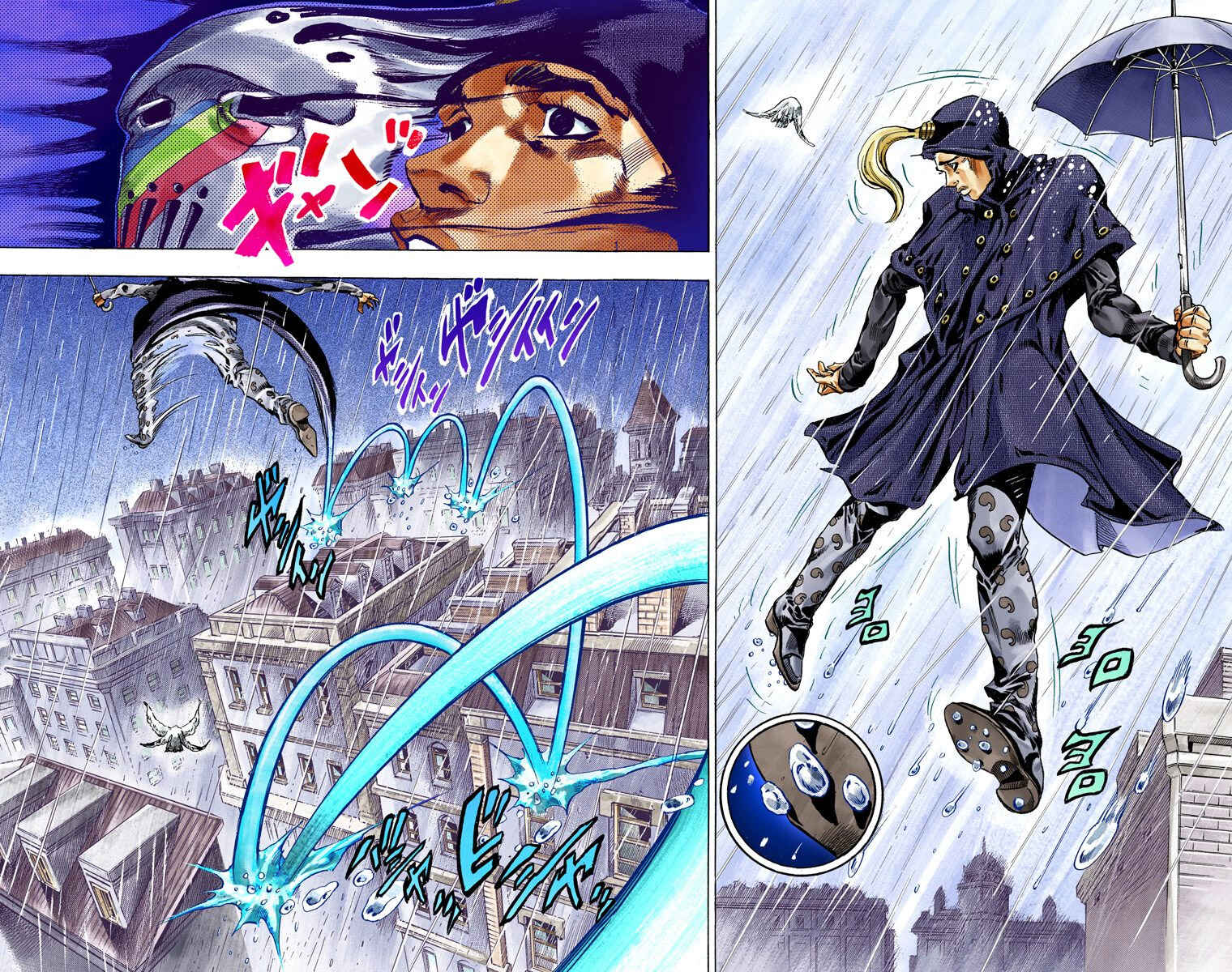 JoJo no Kimyou na Bouken: Part 7 - Steel Ball Run Color-ban Chapter 36 - Page 48