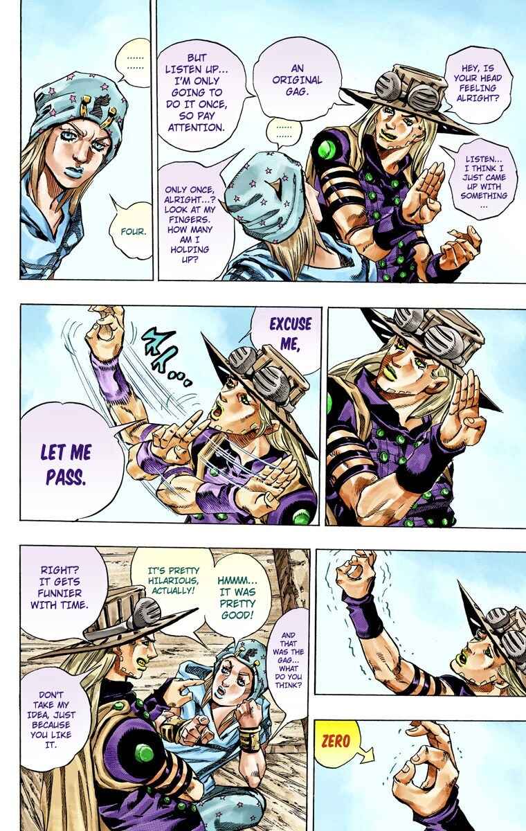 JoJo no Kimyou na Bouken: Part 7 - Steel Ball Run Color-ban Chapter 36 - Page 6