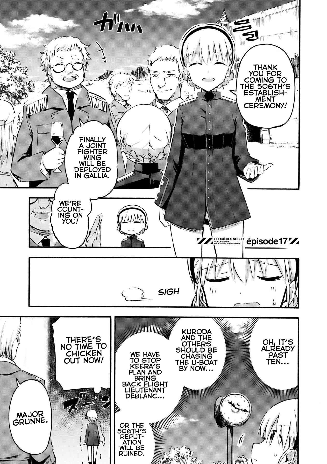 Noble Witches - 506th Joint Fighter Wing Chapter 17 - Page 1