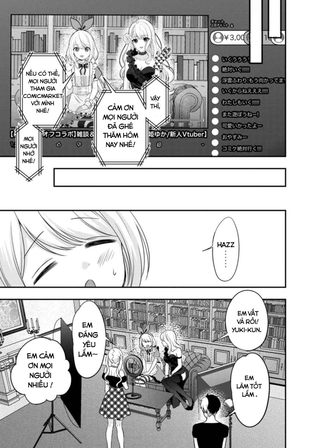 Shitsurenshita node Vtuber Hajimetara Toshiue no Onee-san ni Motemashita Chapter 14 - Page 22