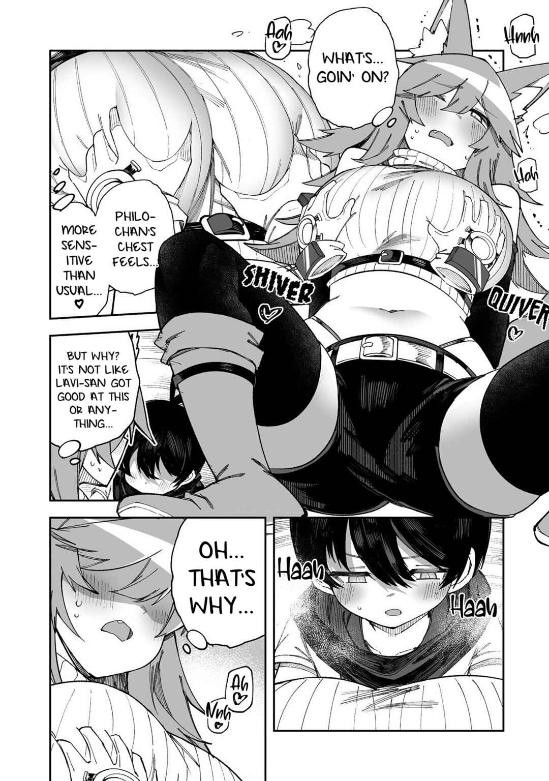 Shiboritoranaide, Onna Shounin-san!! Chapter 58.2 - Page 7