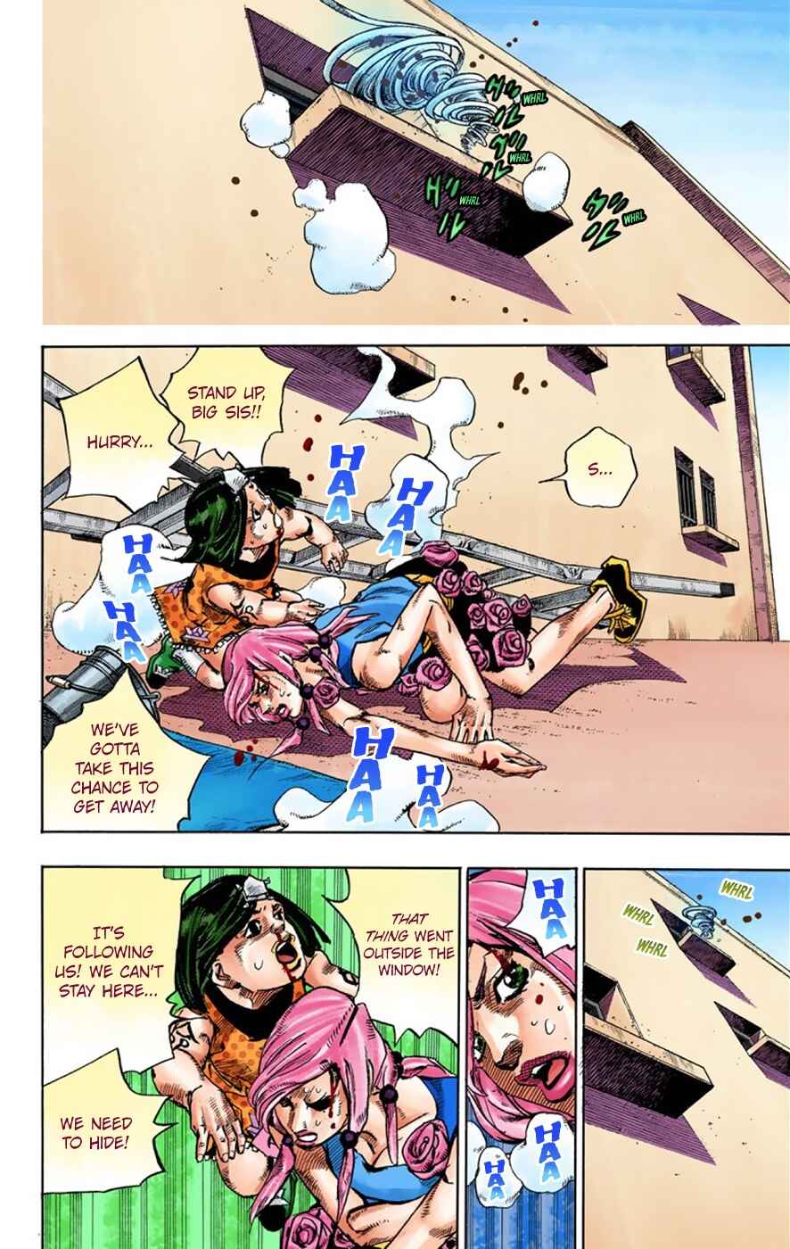 JoJo no Kimyou na Bouken: Part 8 - JoJolion Color-ban Chapter 41 - Page 13