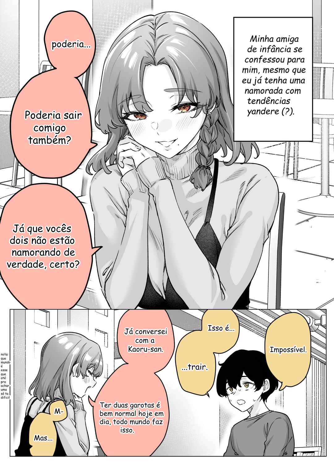 I Thought She Was a Yandere, but Apparently She's Even Worse Chapter 36 - Page 2