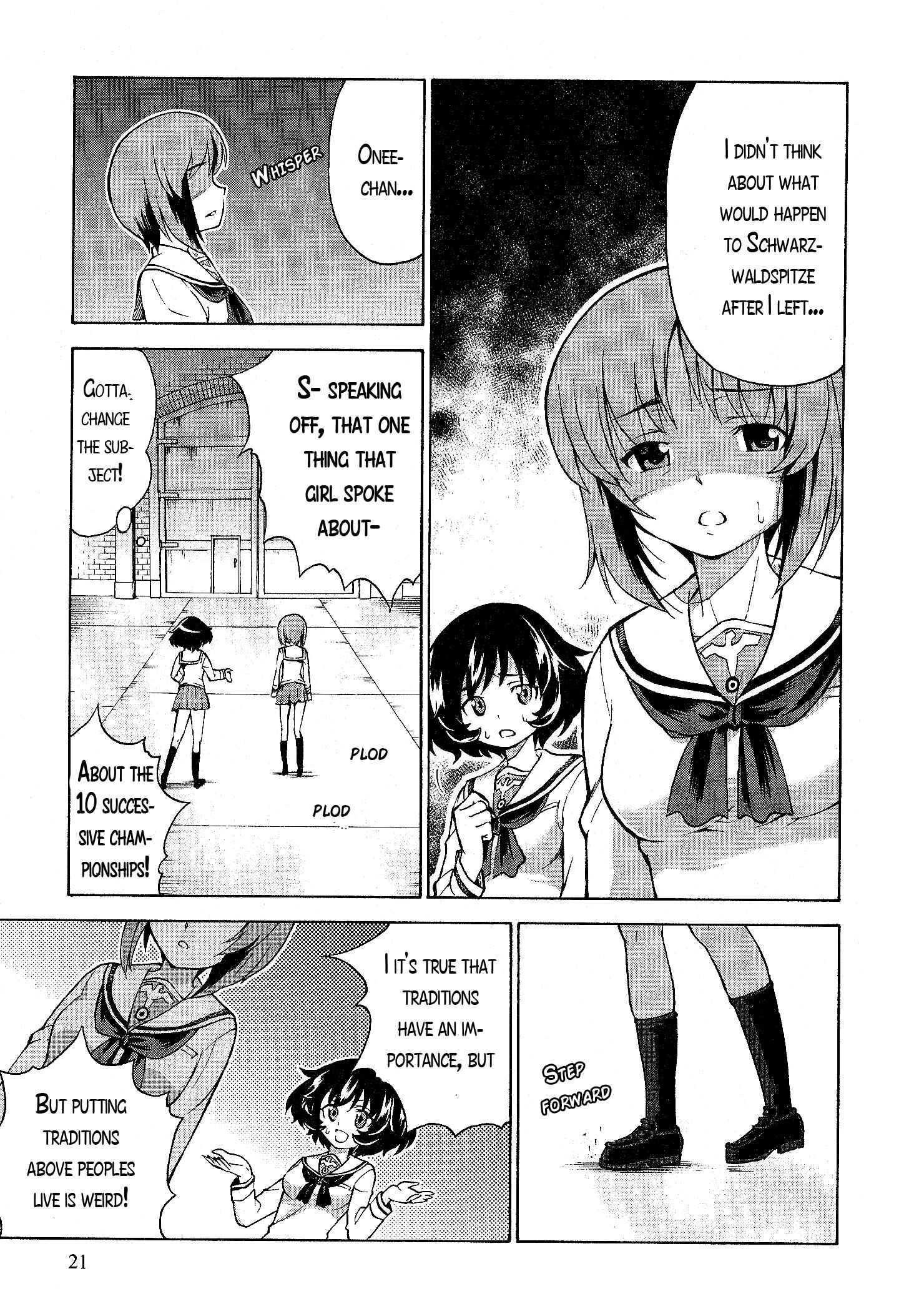 Girls und Panzer Chapter 15 - Page 23
