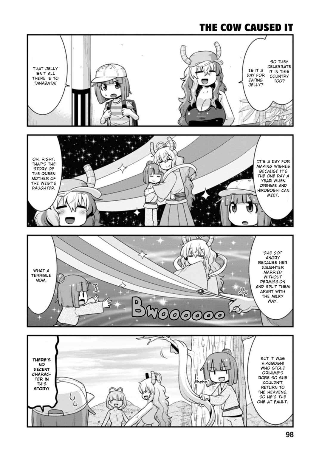 Kobayashi-san Chi no Maid Dragon - Lucoa wa Boku no ×× Desu Chapter 42 - Page 2