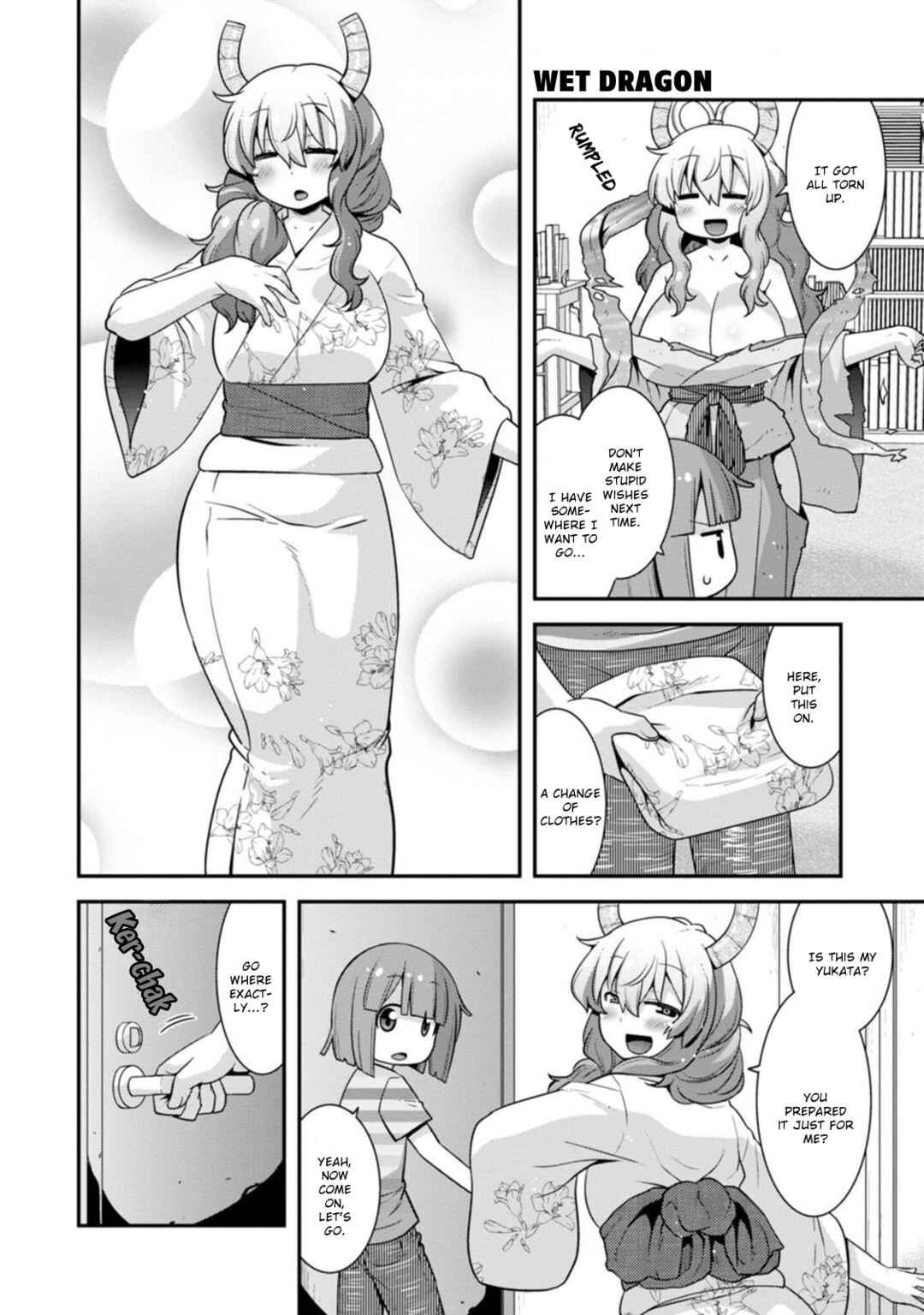 Kobayashi-san Chi no Maid Dragon - Lucoa wa Boku no ×× Desu Chapter 42 - Page 8