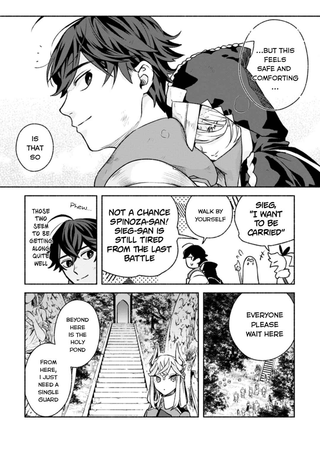 Sono Monban, Saikyou ni Tsuki: Tsuihou Sareta Bougyoryoku 9999 no Senshi, Outo no Monban to shite Musou Suru Chapter 16 - Page 18