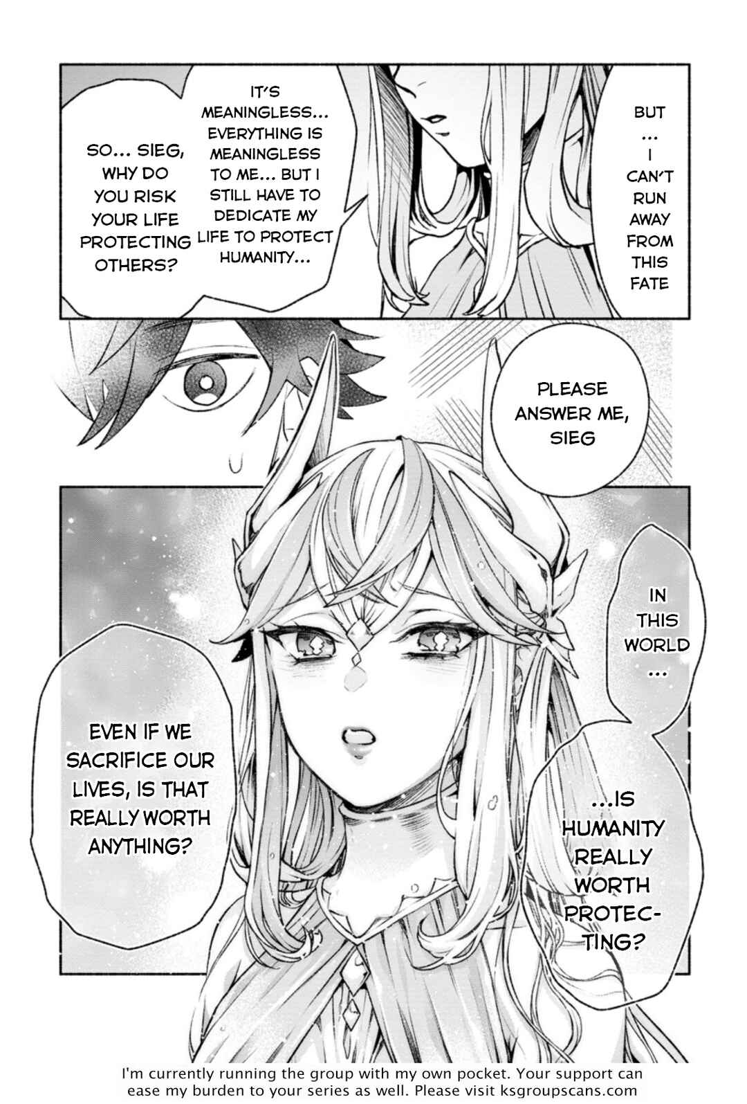 Sono Monban, Saikyou ni Tsuki: Tsuihou Sareta Bougyoryoku 9999 no Senshi, Outo no Monban to shite Musou Suru Chapter 16 - Page 31