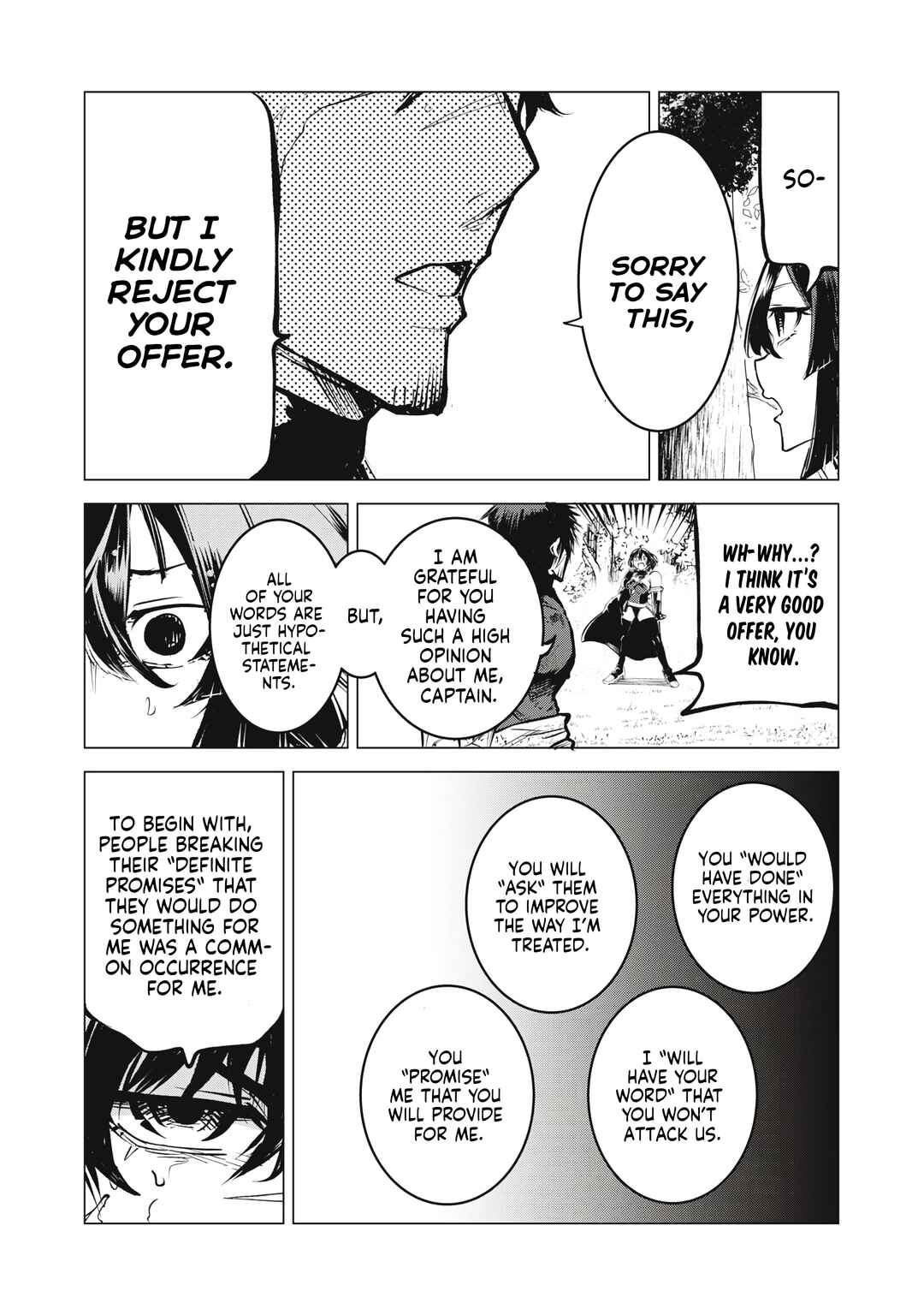 Kuni wo Owareta Ryuushi-san, Hirowareta Ringoku de Ukkari Musou Shite Shimau. ~Jakushou Kokka ga Tairiku Saikyou no Ryuu no Rakuen ni Naru made~ Chapter 11 - Page 23