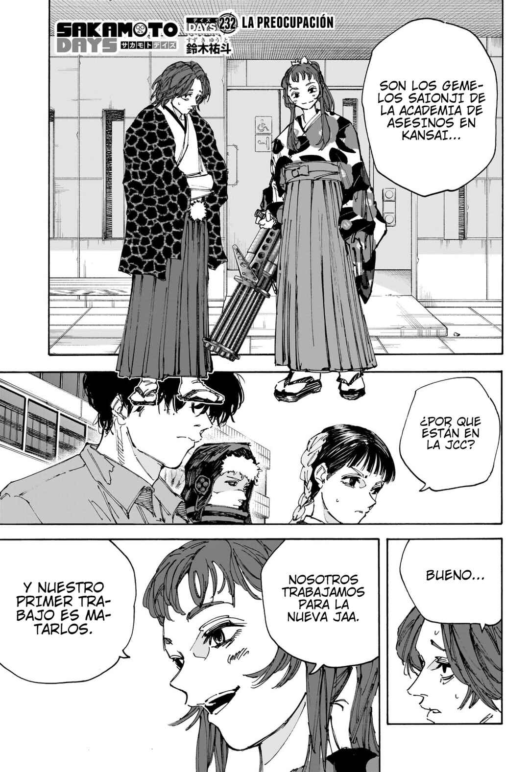 Sakamoto Days Chapter 232 - Page 2