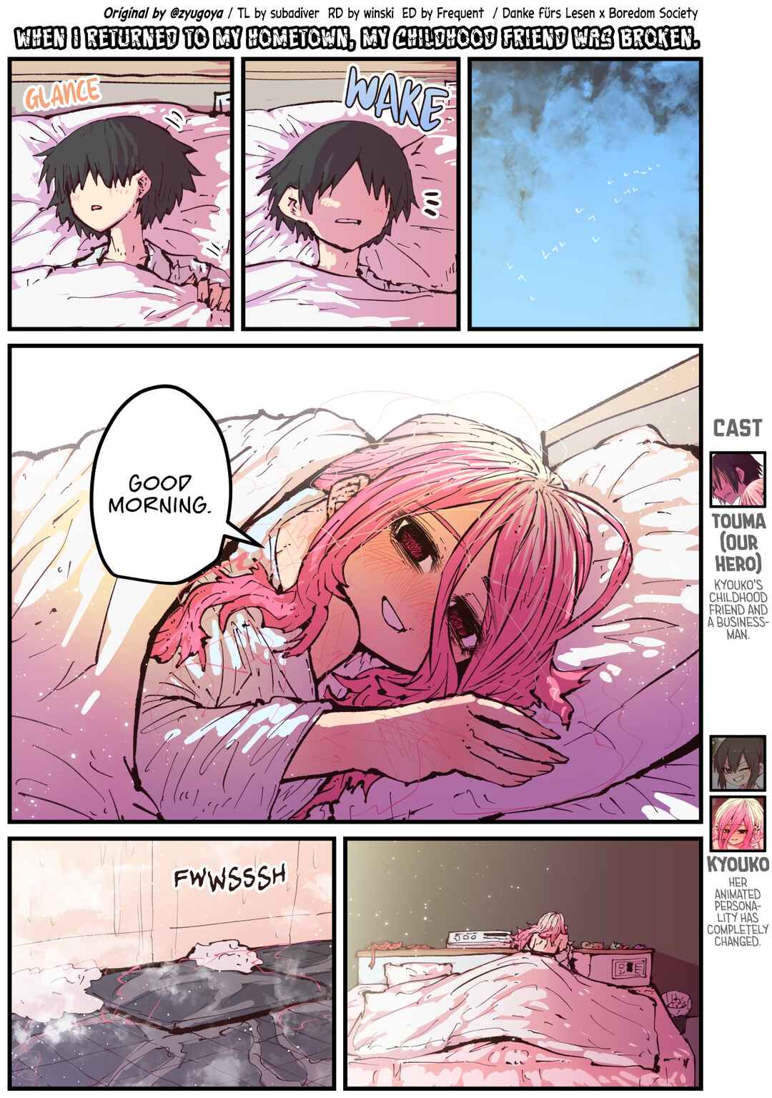 Jimoto ni Kaettekitara Osananajimi ga Kowareteta Chapter 29 - Page 1