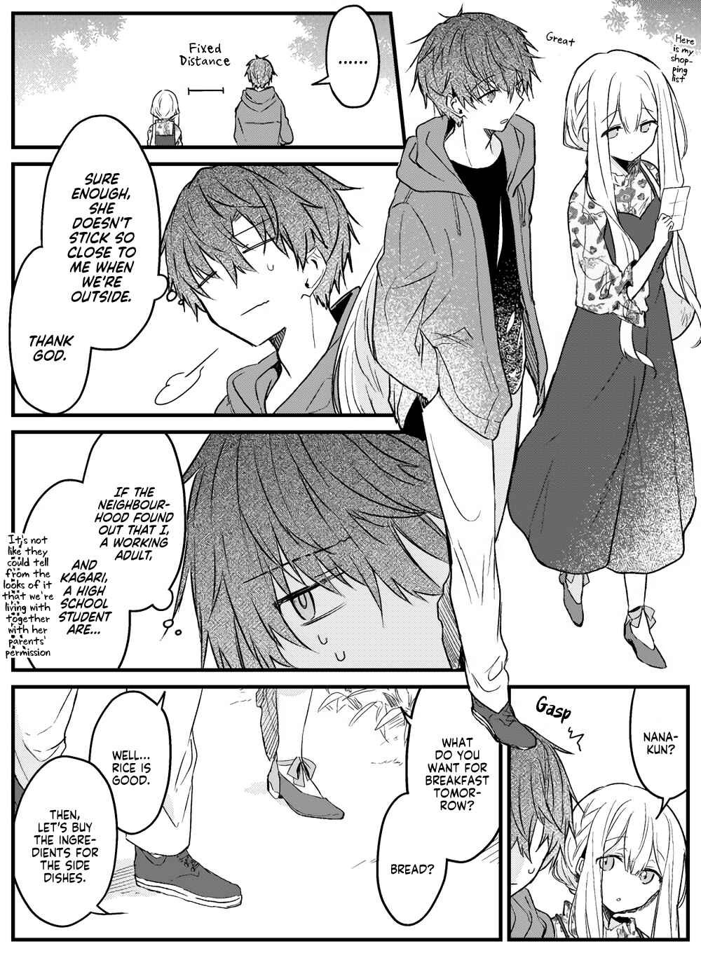 Hakanai Kimi wa Moukou wo Hajimeru Chapter 10 - Page 2