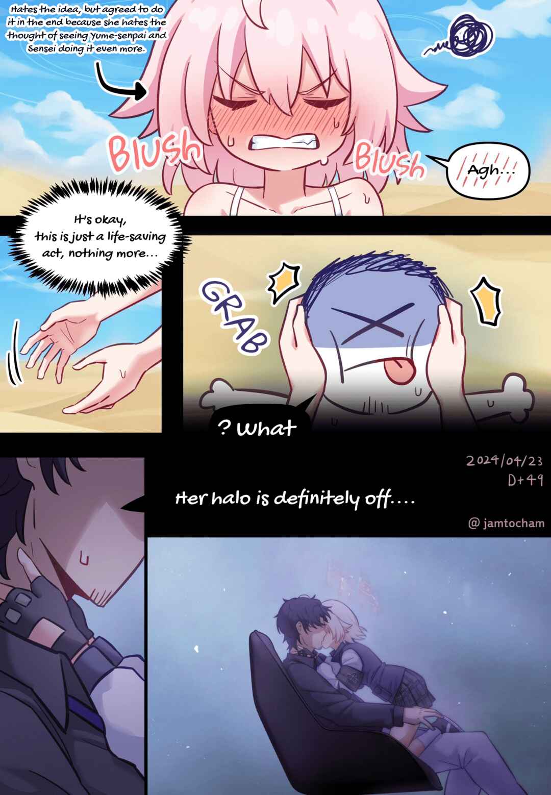 Blue Archive - 1 Hoshino a Day (Doujinshi) Chapter 1 Hoshino a Day - Season 1 FULL (Day 1-1... - Page 42